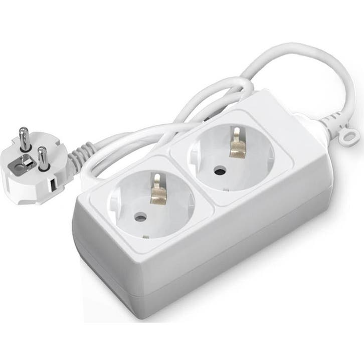 Stekkerdoos - Verlengsnoer - Aigi Synci - 3680W - 2, Doe-het-zelf en Verbouw, Elektra en Kabels, Nieuw, Ophalen of Verzenden