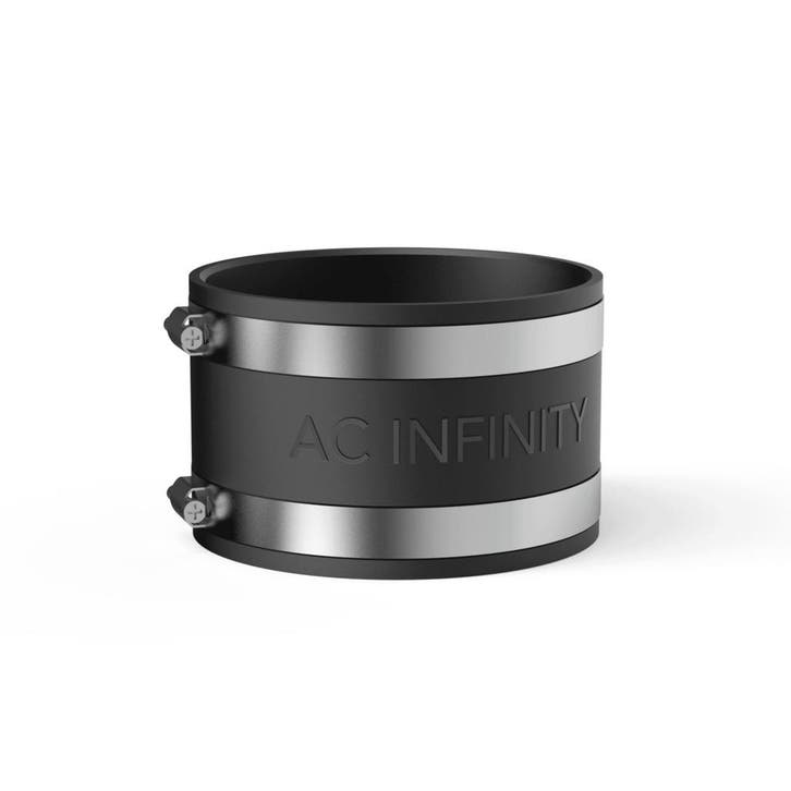 AC Infinity Geluidsreducerende klem 100 mm, Witgoed en Apparatuur, Luchtbehandelingsapparatuur, Ophalen of Verzenden