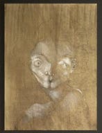 Robert Detheux (1932-2010) - Portrait surréaliste à deux