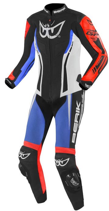 Berik Monza Dames Zwart Wit Rood Blauw 1-Delig Motorpak, Nieuw met kaartje, Verzenden, Overall, Dames
