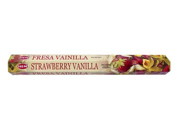 HEM Strawberry Vanilla Wierook (pakje á 20 stokjes), Ophalen of Verzenden, Nieuw