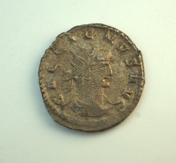Ancient Roman silver AR Antoninianus of Gallienus (253-268)