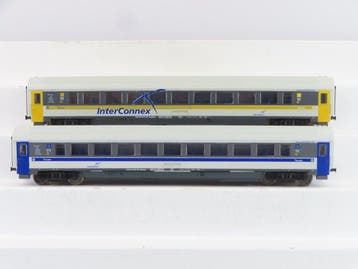 Piko H0 - o.a. 57607 - Modeltrein personenwagen (2) - 2x, Nieuw
