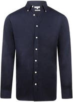 2dekans | McGregor Overhemd Stretch Pique Shirt Mm252 6001, Ophalen of Verzenden, Zo goed als nieuw, Blauw, McGregor