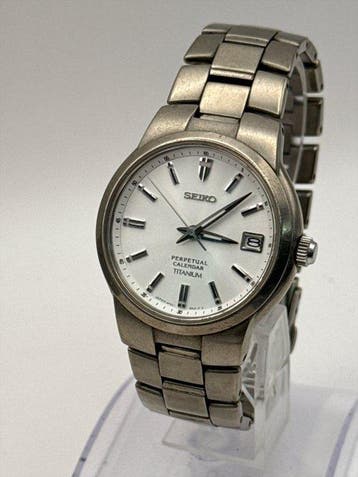 Seiko - Perpetual Calendar Titanium - Zonder minimumprijs -
