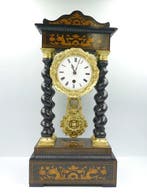 Klok - Vicenti &amp; Cie - Hout, Brons - 1850-1900 - Napoleon, Antiek en Kunst