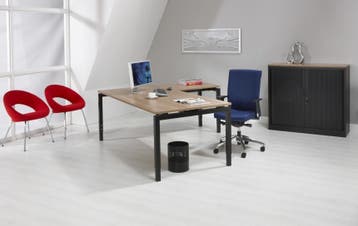 Now hoekbureau - Gratis montage en levering, Huis en Inrichting, Bureaus, Ophalen of Verzenden, In hoogte verstelbaar, Nieuw