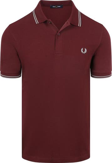 Fred Perry Polo Twin Tipped M3600 Rood 08B maat M Heren, Kleding | Heren, Polo's, Nieuw, Fred Perry, Rood, Verzenden
