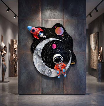 Patrycja Mroczkowska - Conquest of Space 3D Pop Art
