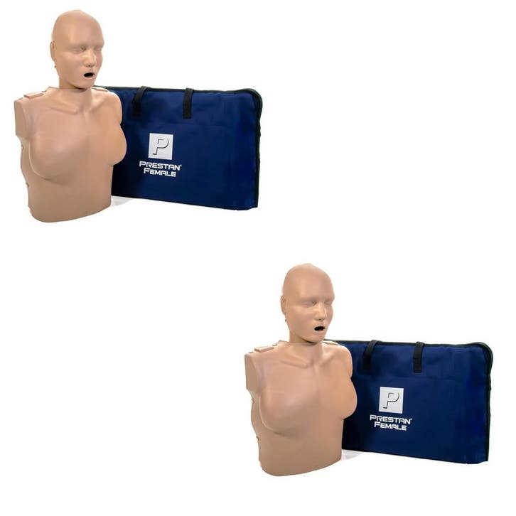 Prestan reanimatiepop volwassene (2 stuks, donker, vrouw..., Sport en Fitness, Massageproducten