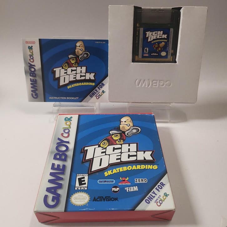 Tech Deck Skateboarding NTSC CIB Game Boy Color, Spelcomputers en Games, Games | Nintendo Game Boy, Ophalen of Verzenden