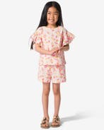 HEMA Kinderset jersey kersen ecru, Verzenden, Nieuw
