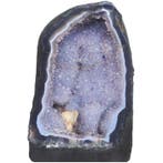 Amethist & Agaat - Geode - 26x16x12 cm- 6.1 kg, Verzamelen, Mineralen en Fossielen