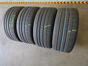235/40/18 95Y CONTINENTAL ZOMERBANDEN 5,8MM PROFIEL 4X, Ophalen, 18 inch, Gebruikt, 235 mm