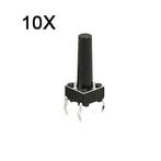 10 Drukknopjes Moment  Microswitch 6x6x8  Microschakelaar..., Verzenden, Nieuw