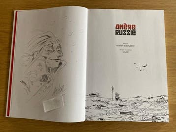 Camp Poutine + Amère Russie + ex-libris + dédicace - 2x C -, Boeken, Nieuw