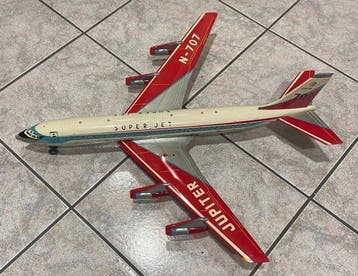 Yonezawa - Blikken speelgoed - Boeing 707 Super Jet Liner