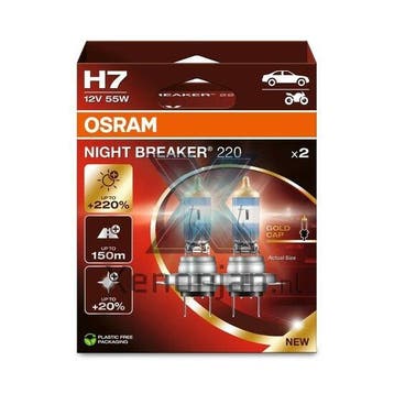 Osram Night Breaker 220 H7, Auto-onderdelen, Verzenden, Nieuw