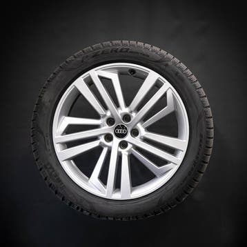 Audi Q5 20 inch Velgen Winterbanden Origineel, Gebruikt, 255 mm, Banden en Velgen, Ophalen of Verzenden