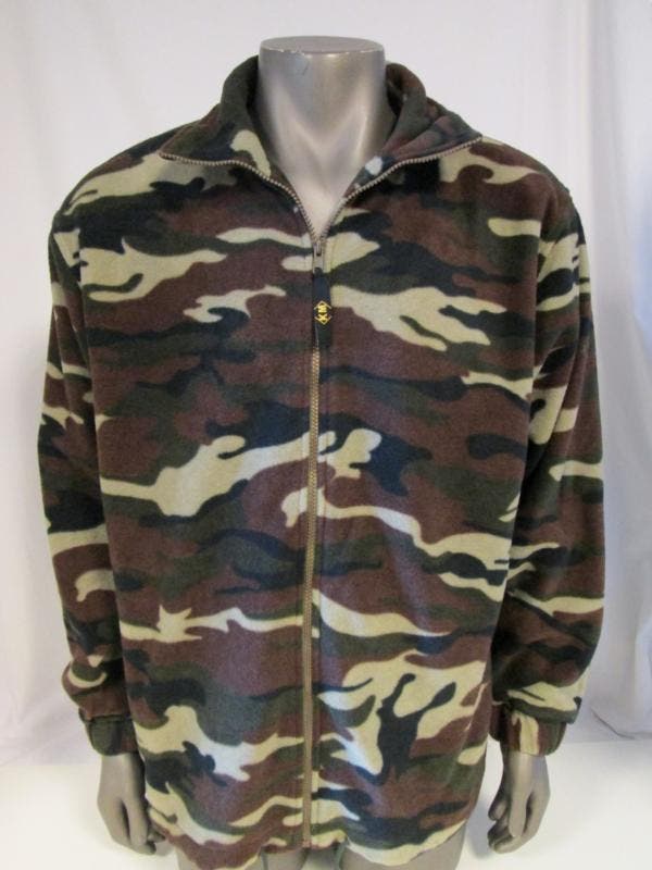 Camouflage fleece vest (Jassen, Kleding), Kleding | Heren, Jassen | Winter, Nieuw, Ophalen of Verzenden