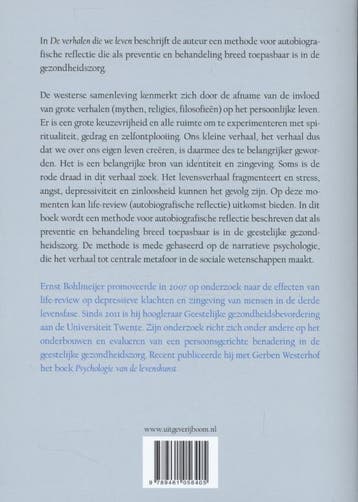 De verhalen die we leven 9789461056405 Ernst Bohlmeijer, Verzenden, Zo goed als nieuw, Ernst Bohlmeijer
