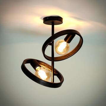 Sterre Plafondlamp - Antraciet, Ophalen of Verzenden, Nieuw