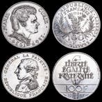 Frankrijk. 100 Francs 1934-1987 - Marie Curie y La Fayette