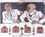 Spotprent Hitler en Streicher over bouwprojecten in Neure..., Verzenden