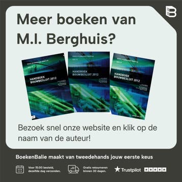 Bouwbesluit 2012 met toelichting en commentaren editie, Verzenden, Zo goed als nieuw, M.I. Berghuis