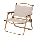 Opvouwbare Campingstoel – Aluminium Frame met Houtlook, Verzenden, Nieuw