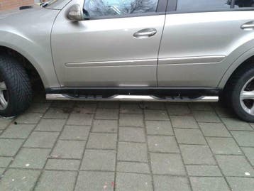ML W163 W164 Bullbar Sidebars Pushbar Sidesteps Treeplankenp, Ophalen of Verzenden, Nieuw, Mercedes-Benz