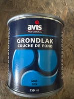 Avis Grondlak - Grijs - 0,25 liter, Nieuw, Ophalen of Verzenden, Lak, Grijs