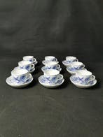 Meissen - Cipolla blu - 9 Set da moka - 1.Wahl - In ottime