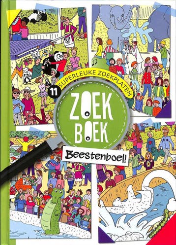 Zoekboek beestenboel! 11 superleuke zoekplaten 9789086515349, Verzenden, Zo goed als nieuw