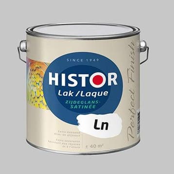 Histor Perfect Finish lak Hoogglans Wit - 2,5 Liter, Doe-het-zelf en Verbouw, Verf, Beits en Lak, Verzenden, Nieuw