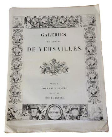 Gavard charles. - Galeries historiques de Versailles - 1838