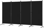 2dekans | Angel Woonkamerverdeler - Zwart - 324 x 169 cm -, Huis en Inrichting, Woonaccessoires | Kamerschermen, Ophalen of Verzenden