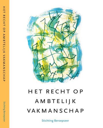 9789492458377 Beroepseer - Het recht op ambtelijk vakmans..., Verzenden, Zo goed als nieuw, Thijs Jansen
