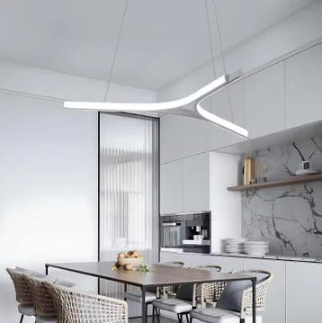 Moderne LED Hanglamp 30W 6500K – Triangel Design Aluminium, Verzenden, Nieuw