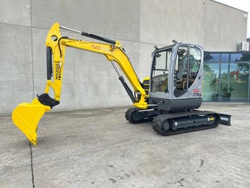 Veiling: Rupsgraafmachine Wacker Neuson 50Z3 Diesel 2016, Ophalen, Graafmachine