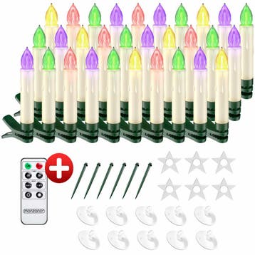 LED Kerstboomverlichting 30 stuks Multicolor (Interieur), Verzenden, Nieuw