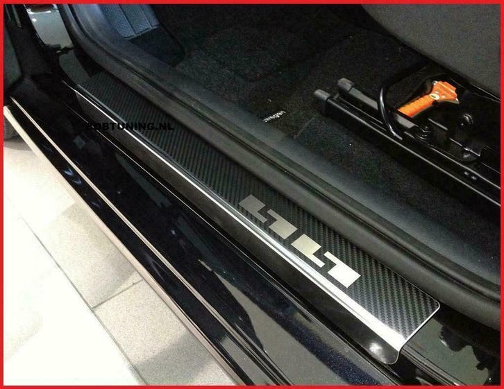 Bobtuning Rvs of Rvs Carbon Instaplijsten Jeep Modellen, Auto-onderdelen, Jeep-onderdelen