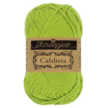 Scheepjes Cahlista - 205 kiwi - Katoen Garen, Ophalen of Verzenden, Nieuw