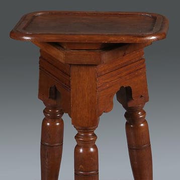 Robuuste piëdestal of atelier bok ca 1890 voor presentatie v, Ophalen of Verzenden
