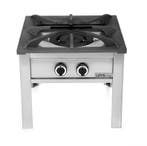 Professionele gasbrander RVS | 28 kW | 60(B)x60(D)x60(H)cm, Verzenden, Nieuw in verpakking