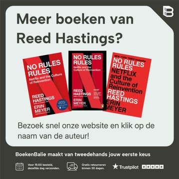 No Rules Rules - Reed Hastings 9780593152386, Verzenden, Gelezen, Reed Hastings