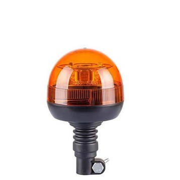LED Zwaailamp Amber R65 met Flexi DIN montagevoet  | 12-24v, Verzenden, Nieuw