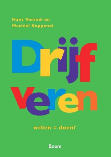 Drijfveren | H. Versnel; Machiel Koppenol | Nieuw, Ophalen of Verzenden, Nieuw, H. Versnel; Machiel Koppenol