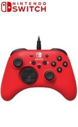 MarioSwitch.nl: Hori Switch Pro Controller Wired Rood iDEAL!, Ophalen of Verzenden, Zo goed als nieuw