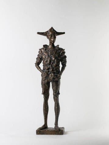 Szakáts Béla (1938-2022) - sculptuur, Sad Clown Paradox - 49
